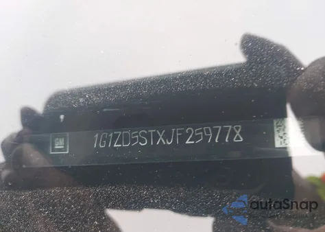 2018 Chevrolet Malibu Lt z USA, uszkodzony, nr VIN 1G1ZD5STXJF259778